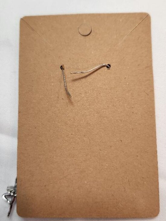 Silver-toned Ballerina Dangle Earrings - Picture 3 of 3